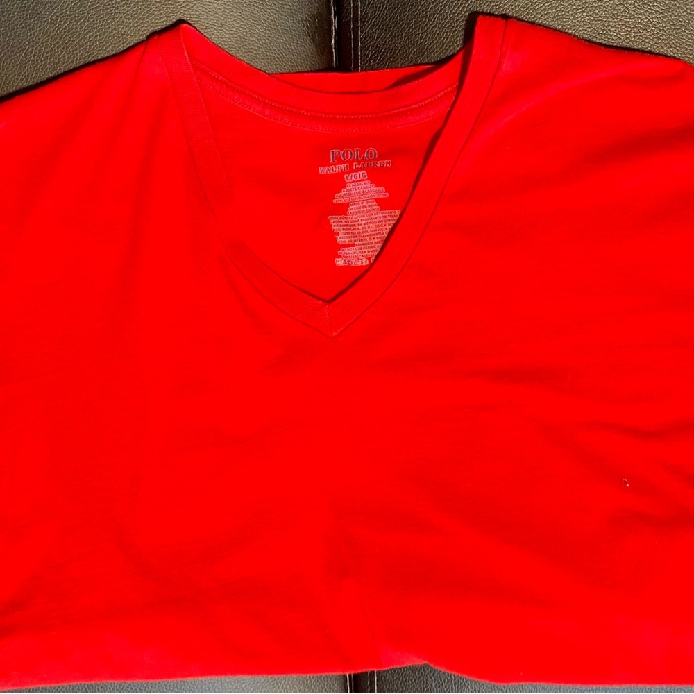 Barely Worn Men’s Polo V-Neck T-Shirt